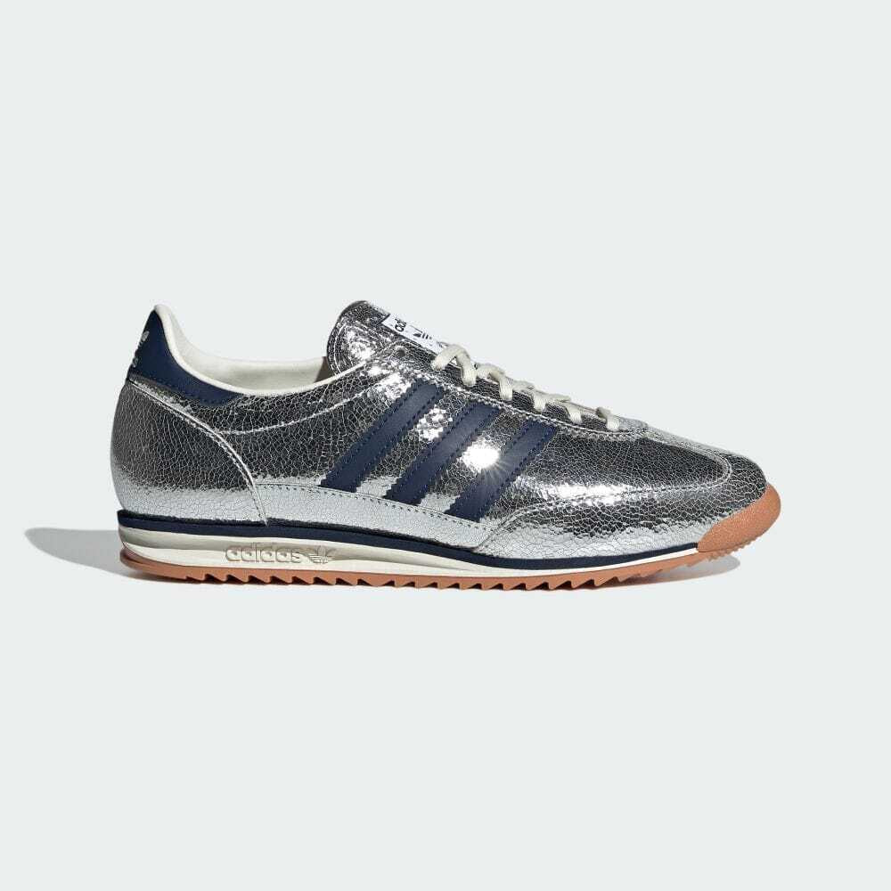 Adidas Silver Metallic/College Navy