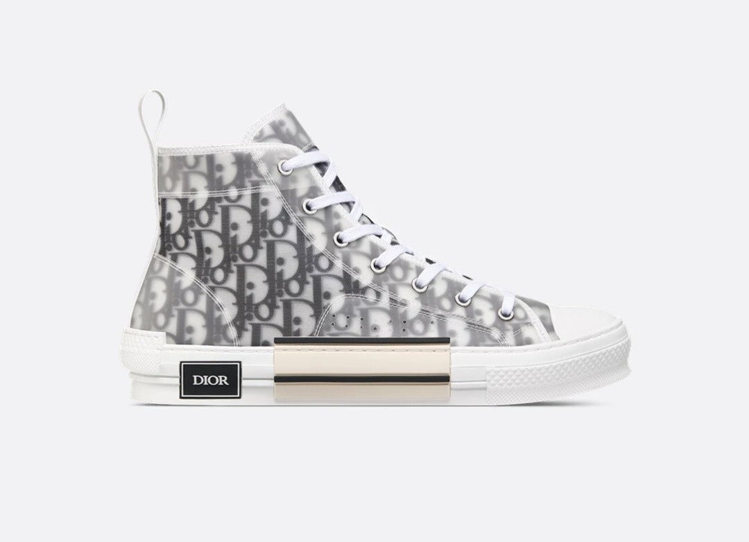 Dior-B23 High-Top Sneaker White And Black Dior