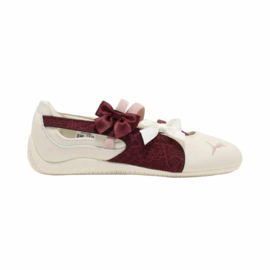Puma Speedcat Ballet
Frosted Ivory Ruby Shimmer (Women's)